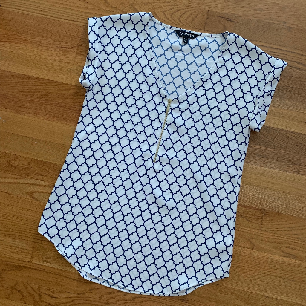 Express Patterned Blouse